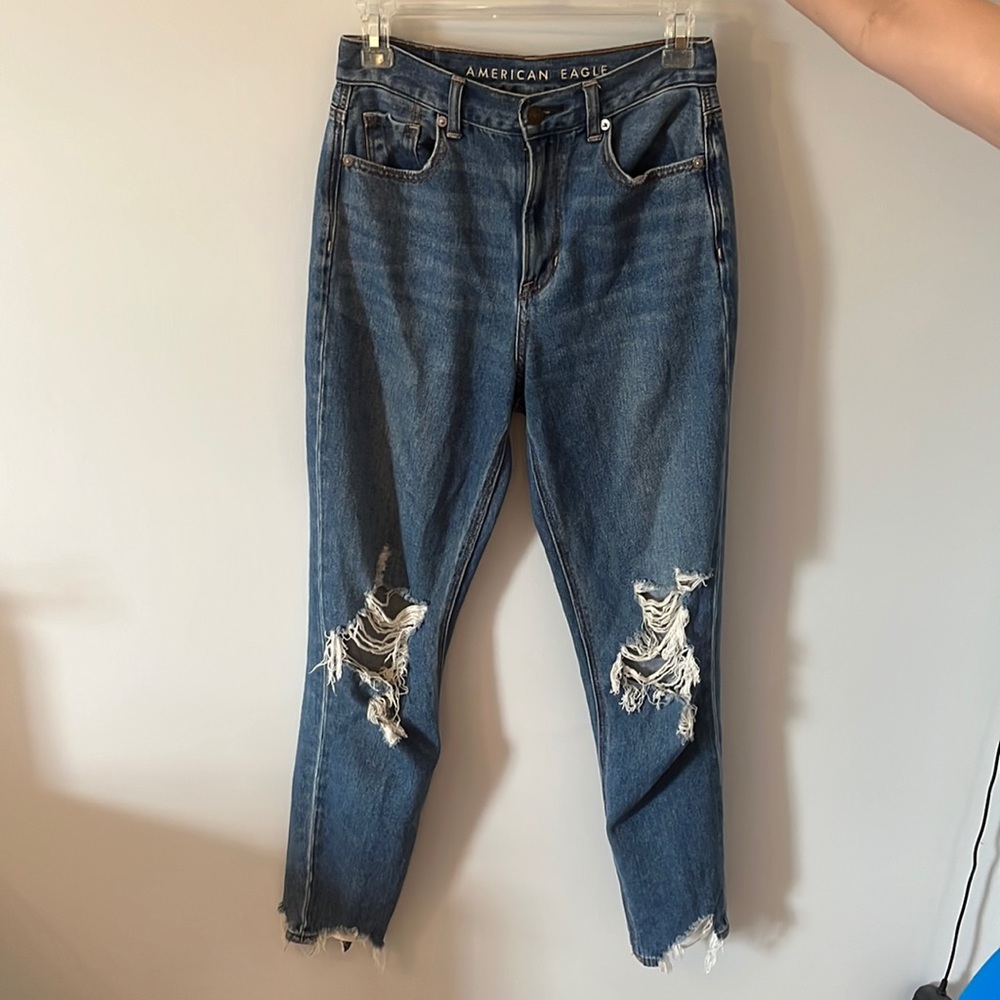 American Eagle Outfitters high rise Jeans US size 0 Great Condition!!!